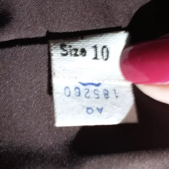 Vintage Martin’s Brown Wool Coat with Mink Fur Collar Sz 10 Union Made 1950’s - Picture 5 of 9